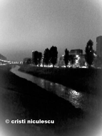 b&w-river